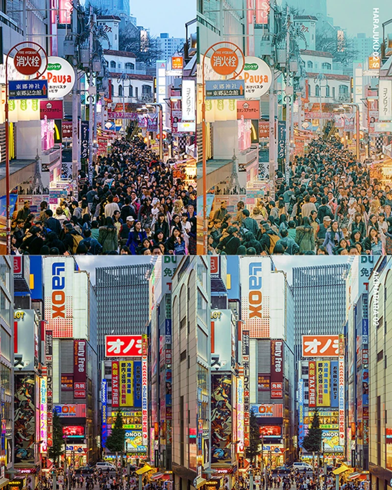 14 Tokyo Travel Lightroom Presets