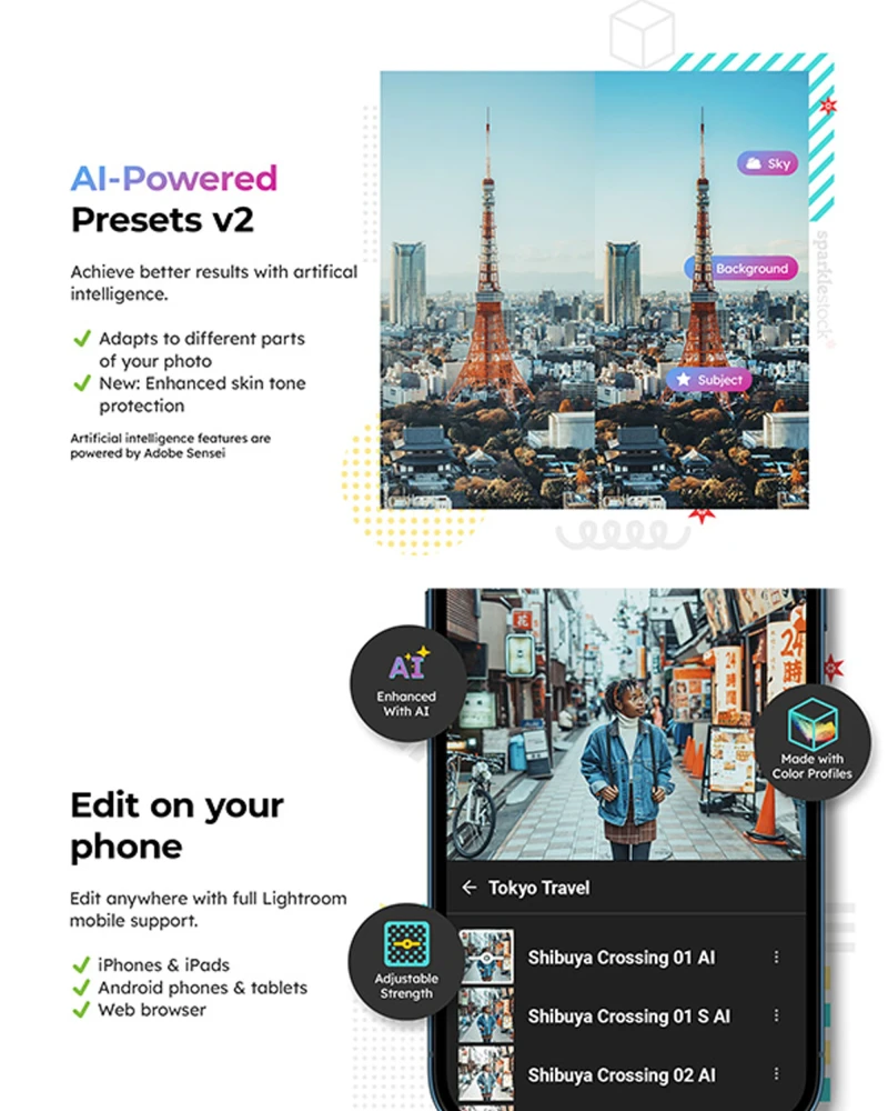 14 Tokyo Travel Lightroom Presets