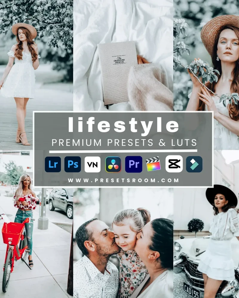 Presetsroom - Life Style Lightroom Presets &amp; Luts Collection Image 1