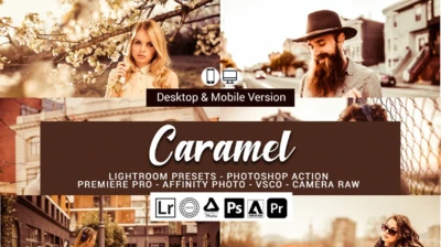 Caramel Presets – Photoshop Actions & Presets Collection (Desktop)
