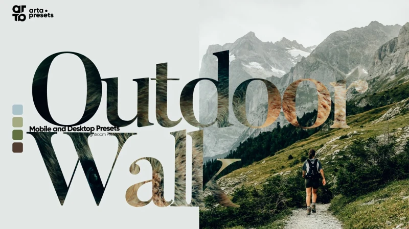 Arta Outdoor Walk Presets – Lightroom Presets Collection (Mobile + Desktop)