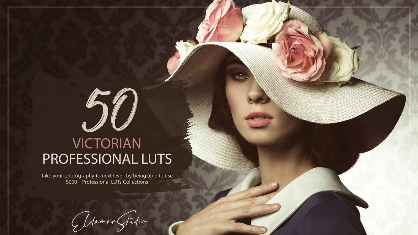 50 Victorian LUTs and Presets Pack