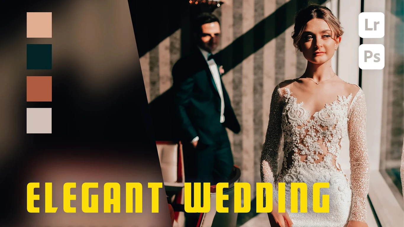 6 Elegant Wedding Lightroom and Photoshop Presets Image 1