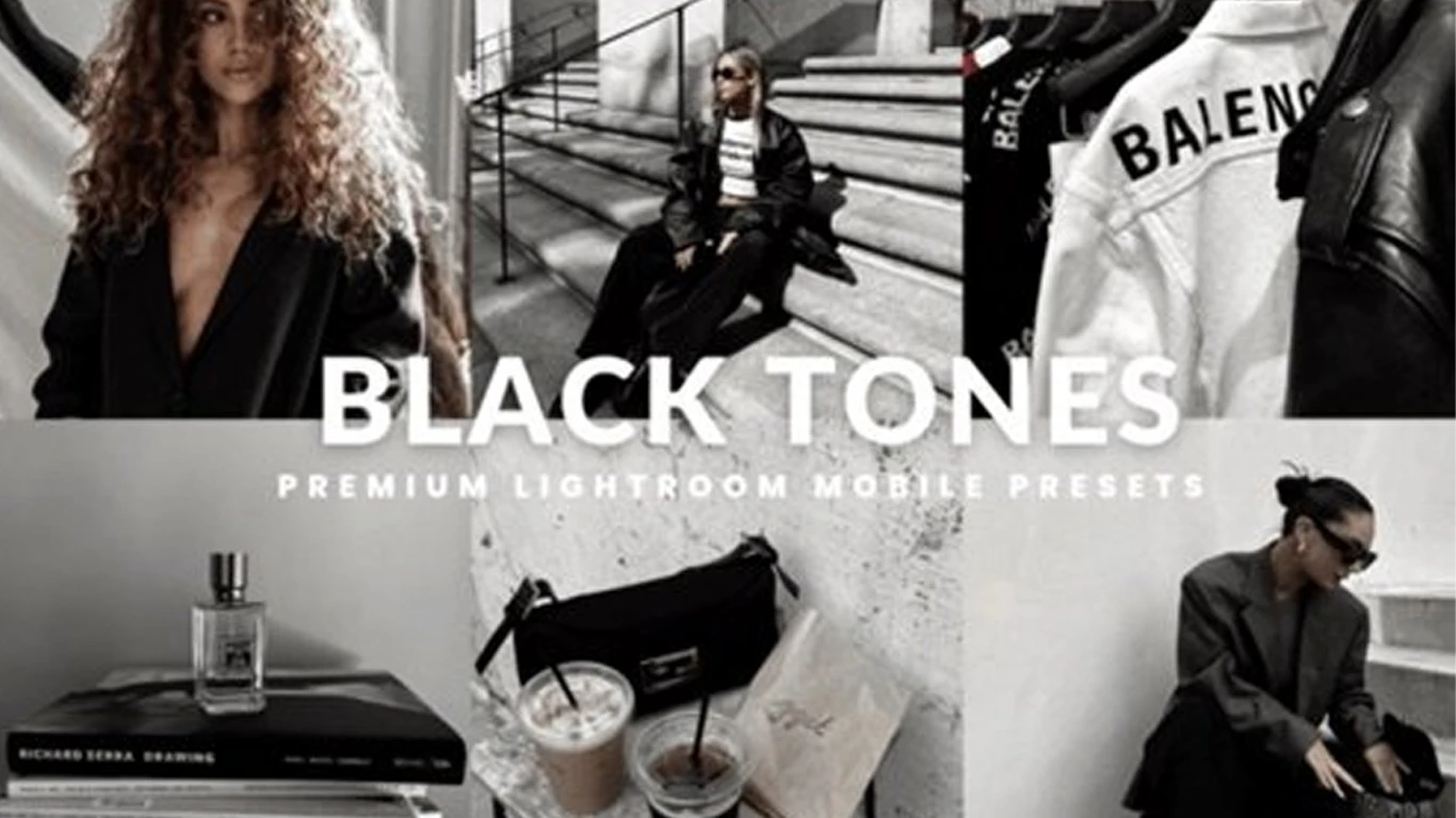 Black Tones Lightroom Presets