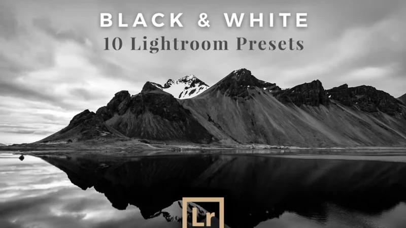 Lightroom Powerful Black White