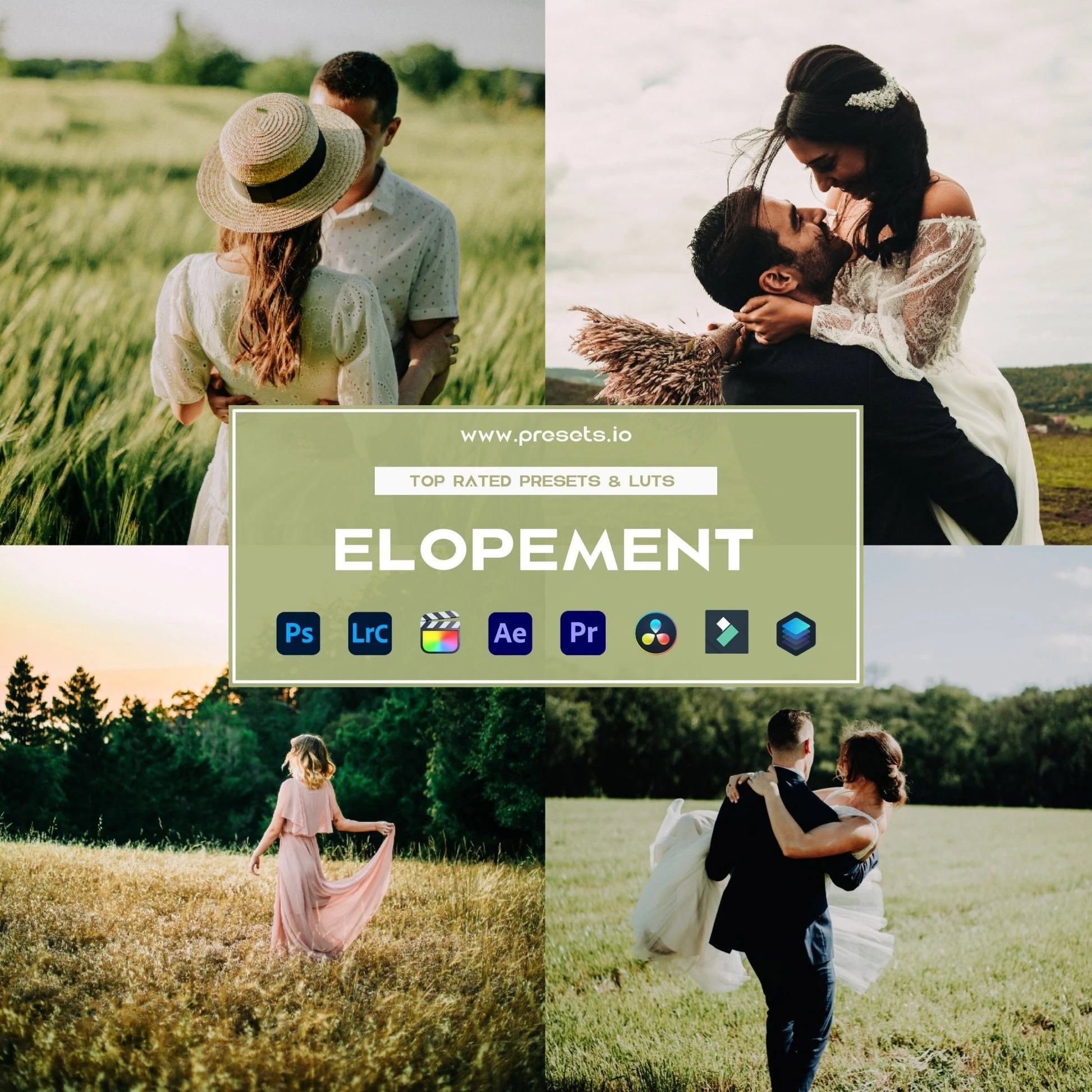 PresetsIO V Elopement Preset Collection