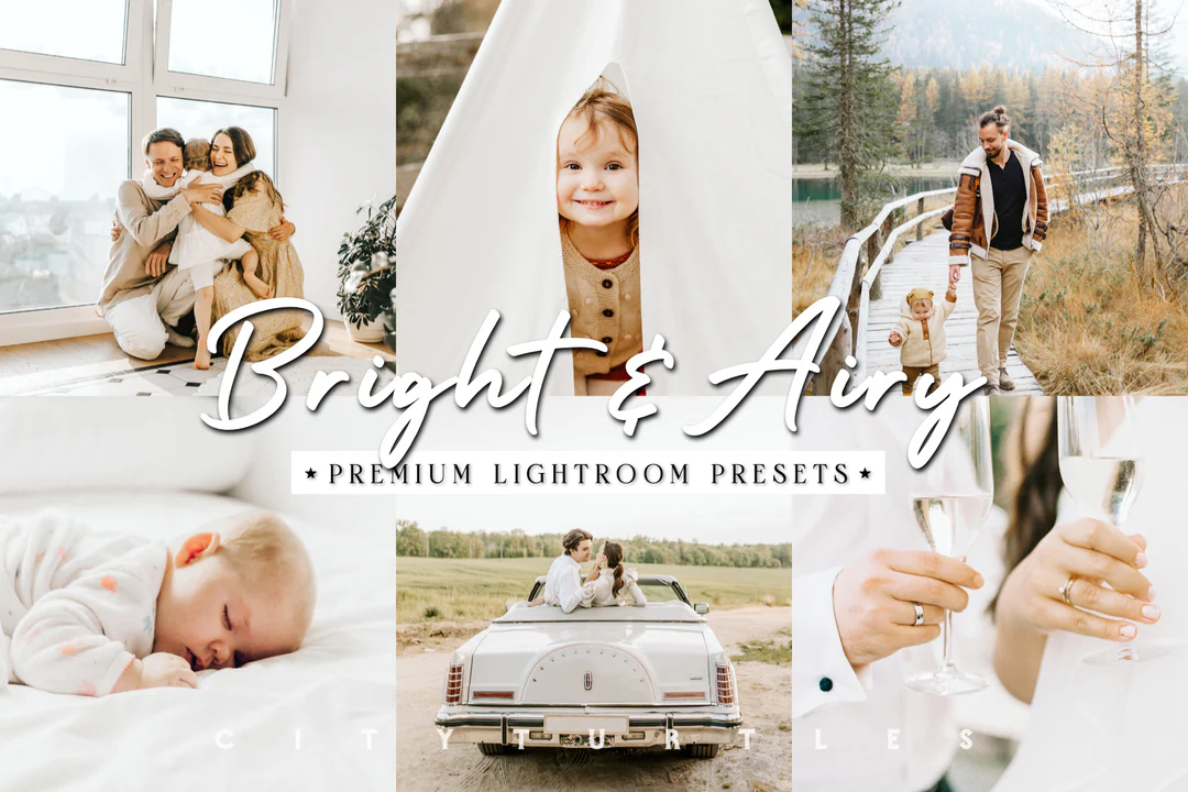 CityTurtles Bright Airy Clean Natural Portrait Lightroom Presets Image 1