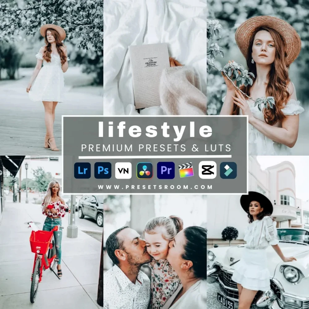 Presetsroom Life Style Lightroom Presets & LUTs Collection
