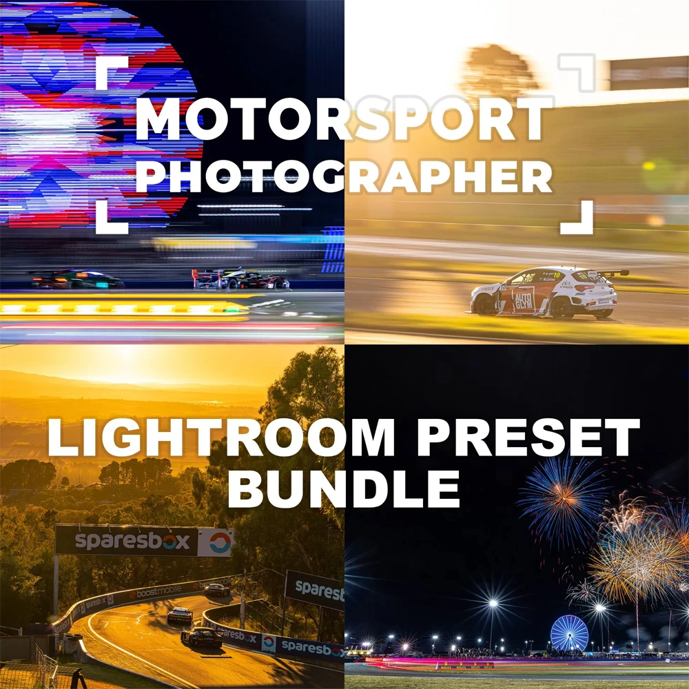Motorsport Photographer Lightroom Presets Bundle Image 1