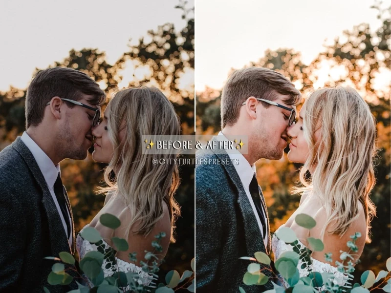 Light and Airy Wedding Him & Her Fine Art Lightroom Presets